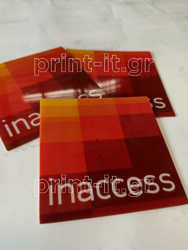 ενισχυμένο αυτοκόλλητο ταμπελάκι μεταξοτυπία screenprinting label pvc pp polypropylene transparent διάφανο τετραχρωμία inaccess uv coating protection ισχυρή κόλλα επικόλληση διαρκείας reinforced sticker print-it printit