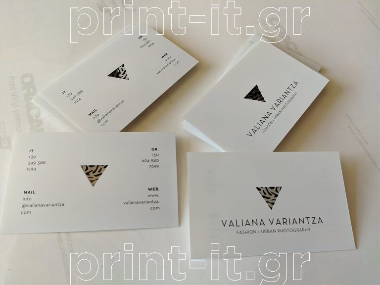 fashion urban photography διάφανες pvc πλαστικές επαγγελματικές κάρτες ανεξίτηλη εκτύπωση μεταξοτυπίας business cards print-it printit
